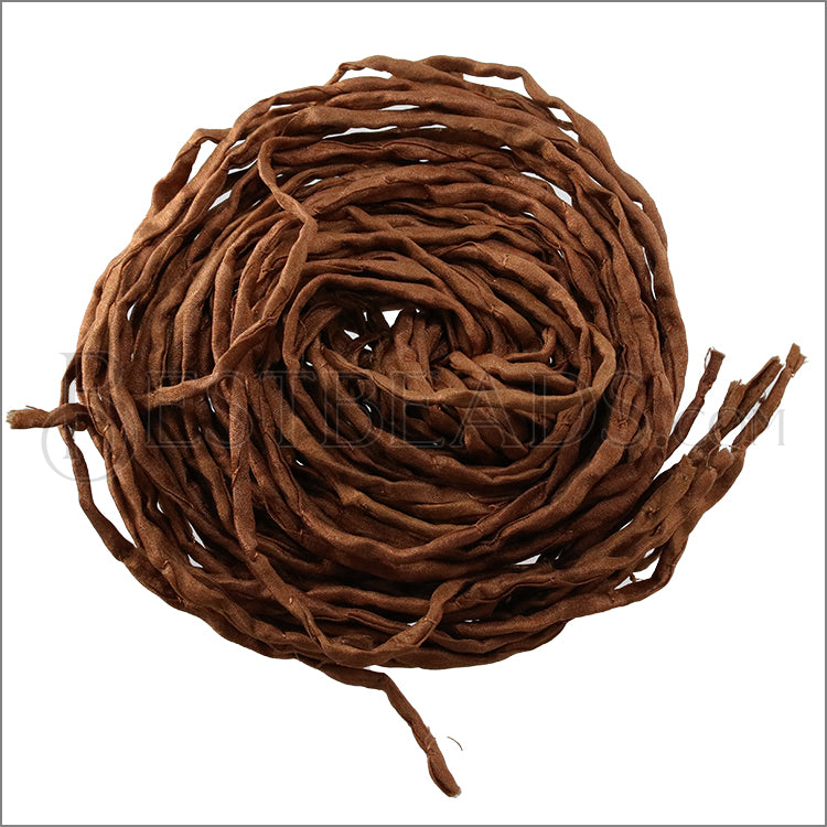 SILK String - Bundle of 10 Strands Color: 68-BROWN