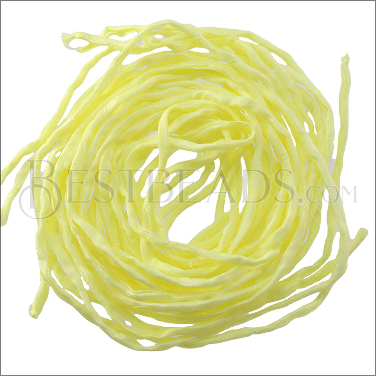 SILK String - Bundle of 10 Strands Color: 71-PALE YELLOW