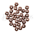 Nugget 5mm (1mm hole) Spacer Bead ANT COPPER - 100pcs