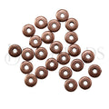 Disk 5mm (1mm hole) Spacer Bead ANT COPPER - 250pcs