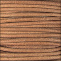 2mm round Indian leather - natural dye - 25m SPOOL
