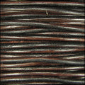 1.5mm round Indian leather - dark brown natural dye - 25m SPOOL