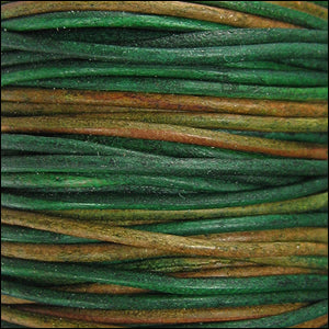 1.5mm round Indian leather - berol natural dye - 25m SPOOL