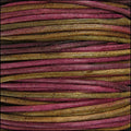 1.5mm round Indian leather - irasa natural dye - 25m SPOOL