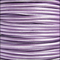 1.5mm round Indian leather - METALLIC chandni - 25m SPOOL