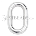 21mm Oval Link ANTIQUE SILVER - 10 pcs
