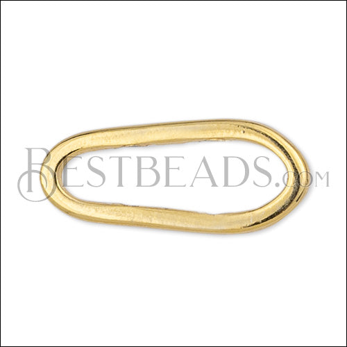 Asymmetrical Link SHINY GOLD - 10 pcs