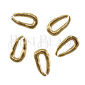 Small Flex Connector Link GOLD  - 10 pcs