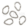 Large Flex Connector Link ANT SILVER  - 10 pcs