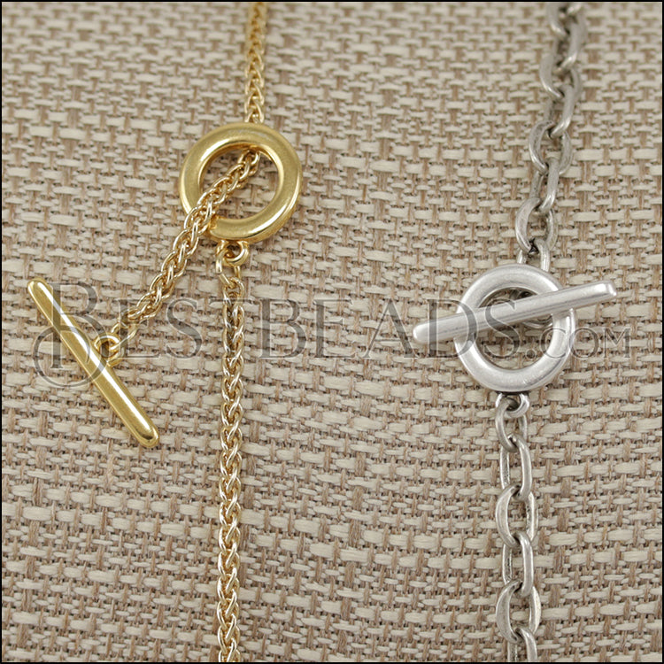 Use with CE-CBAR-04 to make a toggle clasp