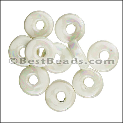 Ceramic Washer CREAM 10 pcs