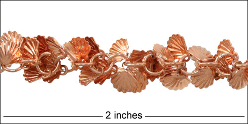shell dangles chain COPPER