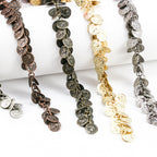 coin dangles chain ANT. COPPER
