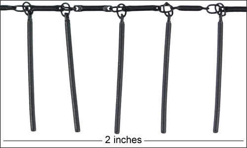 dangle chain NIGHT BLACK