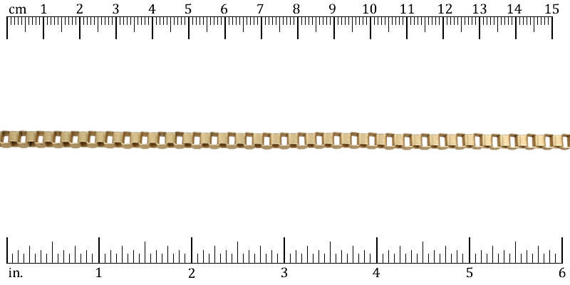 Ruler shown in 1/16-inch increments.<br>Click on image to zoom.