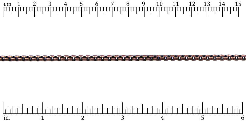 Ruler shown in 1/16-inch increments.Click on image to zoom.