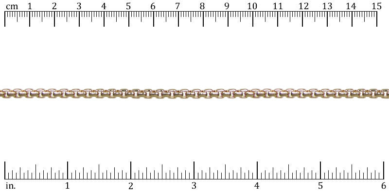 Ruler shown in 1/16-inch increments.Click on image to zoom.