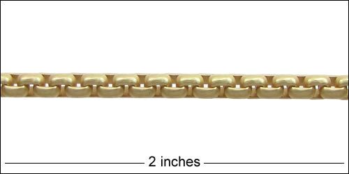 Venetian chain MATTE GOLD