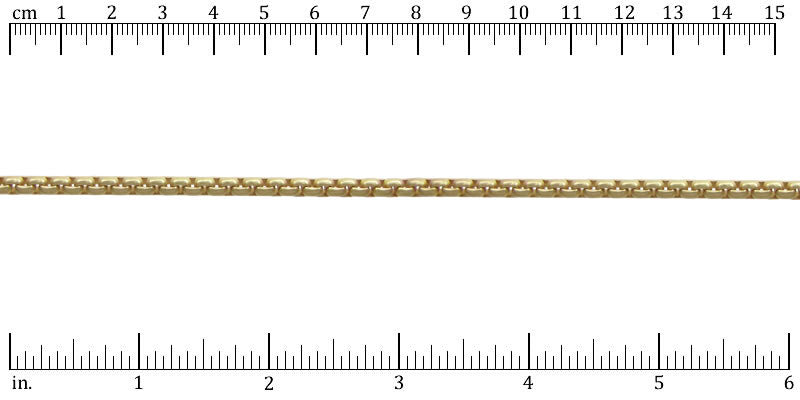 Ruler shown in 1/16-inch increments.Click on image to zoom.