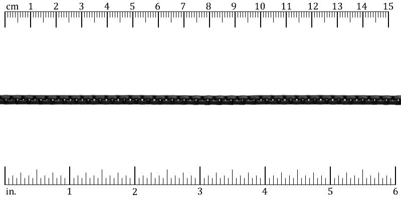 Ruler shown in 1/16-inch increments.<br>Click on image to zoom.
