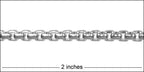 Venetian chain SILVER PLATED