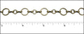 big and small circle chain ANT. BRASS