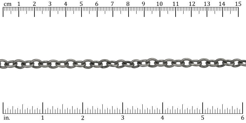 Ruler shown in 1/16-inch increments.<br>Click on image to zoom.