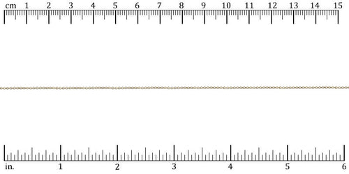 1.3mm Rolo chain ANT. BRASS