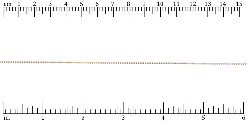 Ruler shown in 1/16-inch increments.<br>Click on image to zoom.