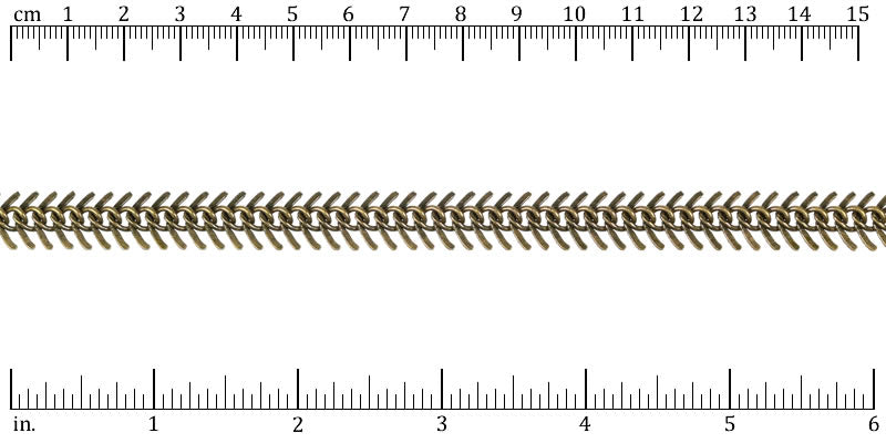 Ruler shown in 1/16-inch increments.<br>Click on image to zoom.