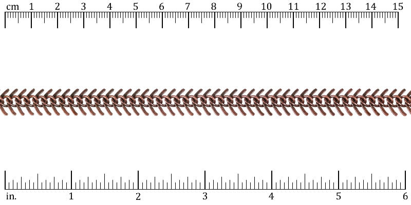 Ruler shown in 1/16-inch increments.<br>Click on image to zoom.
