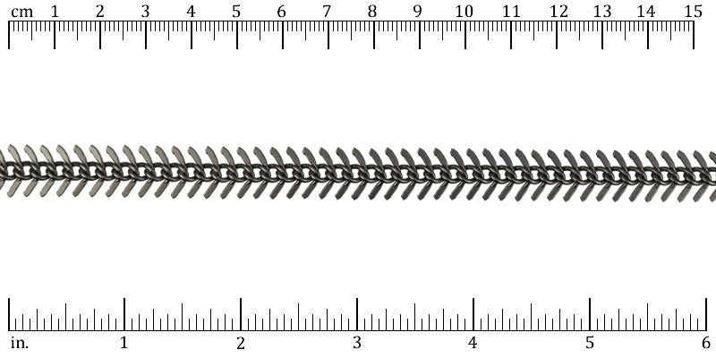 Ruler shown in 1/16-inch increments.<br>Click on image to zoom.