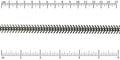 Small Fishbone chain MATTE GUNMETAL