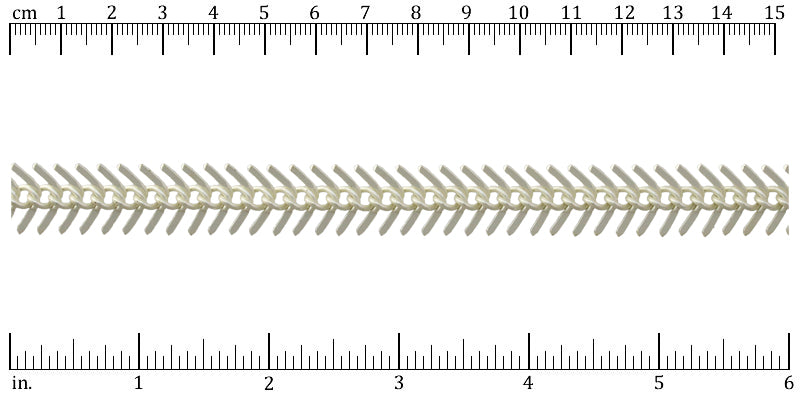 Ruler shown in 1/16-inch increments.<br>Click on image to zoom.