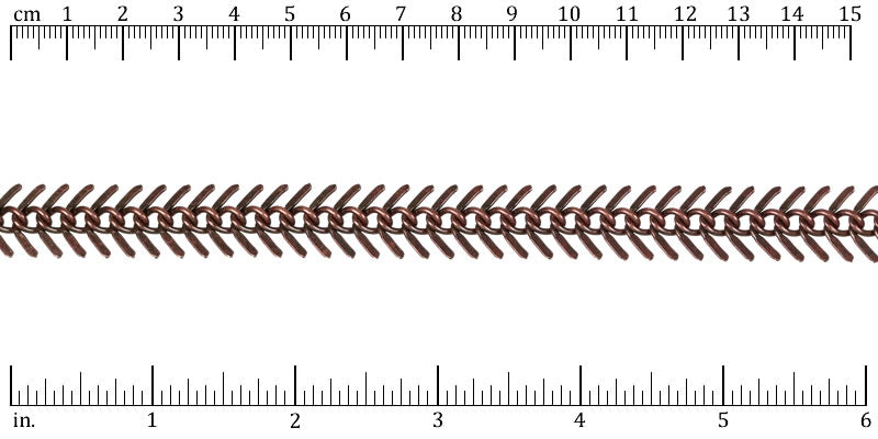 Ruler shown in 1/16-inch increments.<br>Click on image to zoom.