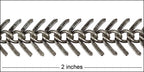 Medium Fishbone chain ANT. SILVER