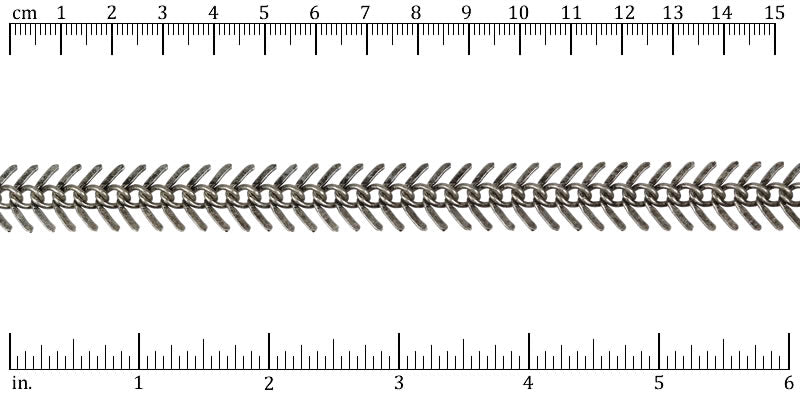 Ruler shown in 1/16-inch increments.<br>Click on image to zoom.