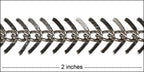 Medium Fishbone chain GUNMETAL