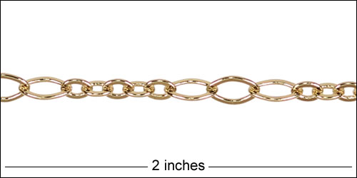 5:3 Oval chain GOLD