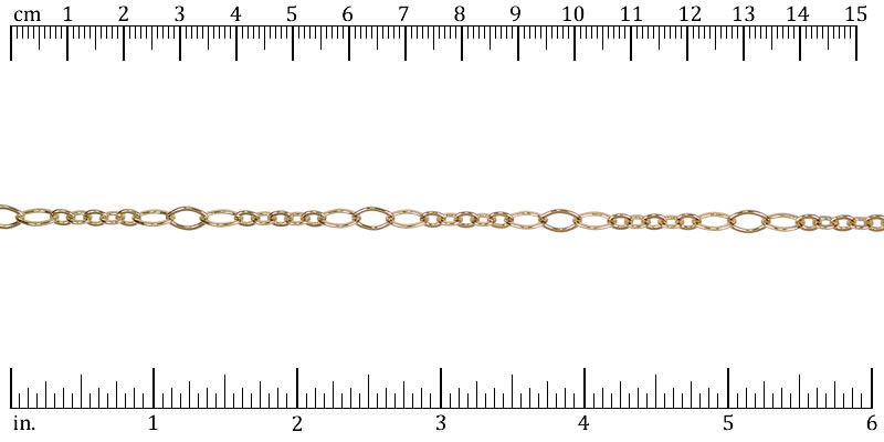 Ruler shown in 1/16-inch increments.<br>Click on image to zoom.