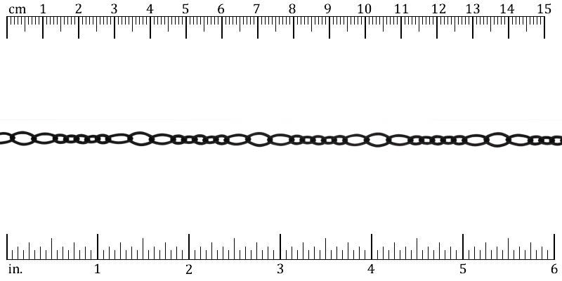 Ruler shown in 1/16-inch increments.<br>Click on image to zoom.