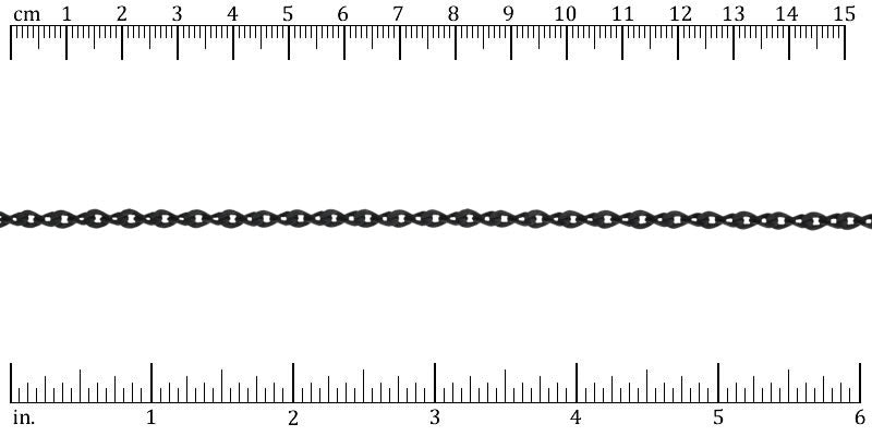Ruler shown in 1/16-inch increments.<br>Click on image to zoom.