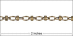 Lauren's chain ANT. BRASS