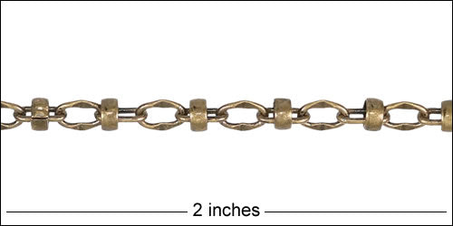 Lauren's chain ANT. BRASS