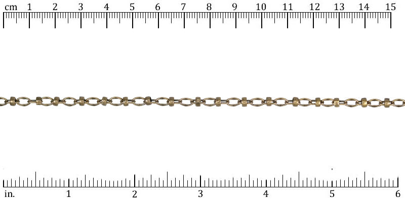 Ruler shown in 1/16-inch increments.<br>Click on image to zoom.