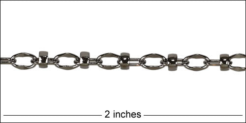 Lauren's chain GUNMETAL