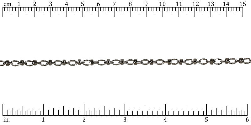 Ruler shown in 1/16-inch increments.<br>Click on image to zoom.