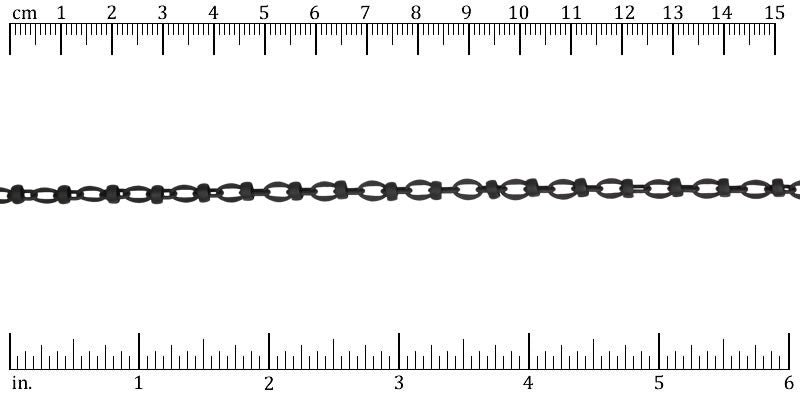 Ruler shown in 1/16-inch increments.<br>Click on image to zoom.