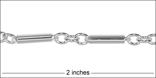 Dynamite chain SILVER PLATED