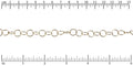 large circle chain GOLD